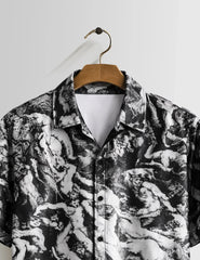 Mankind Outline Piping Mens Half Sleeves Shirts - XPST